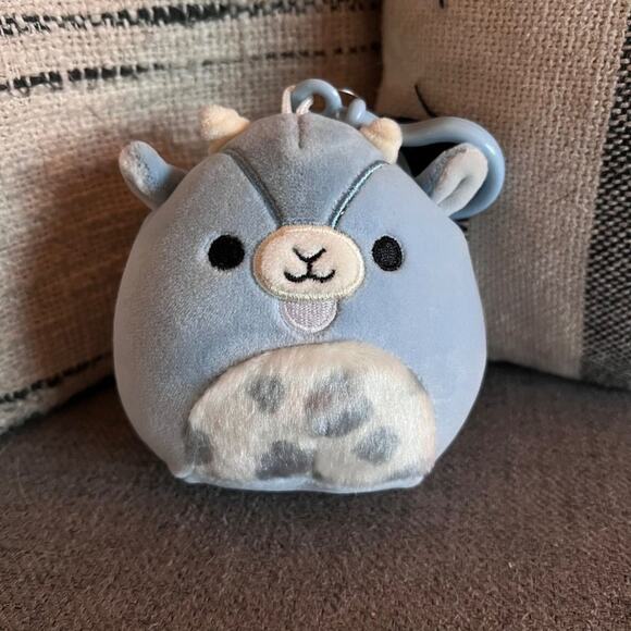 NWT Pell the Goat Squishmallows Clip 3.5” - Picture 1 of 7